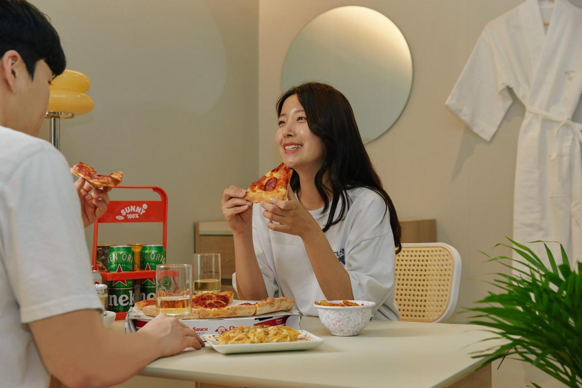Aank Hotel Incheon Songdo Экстерьер фото