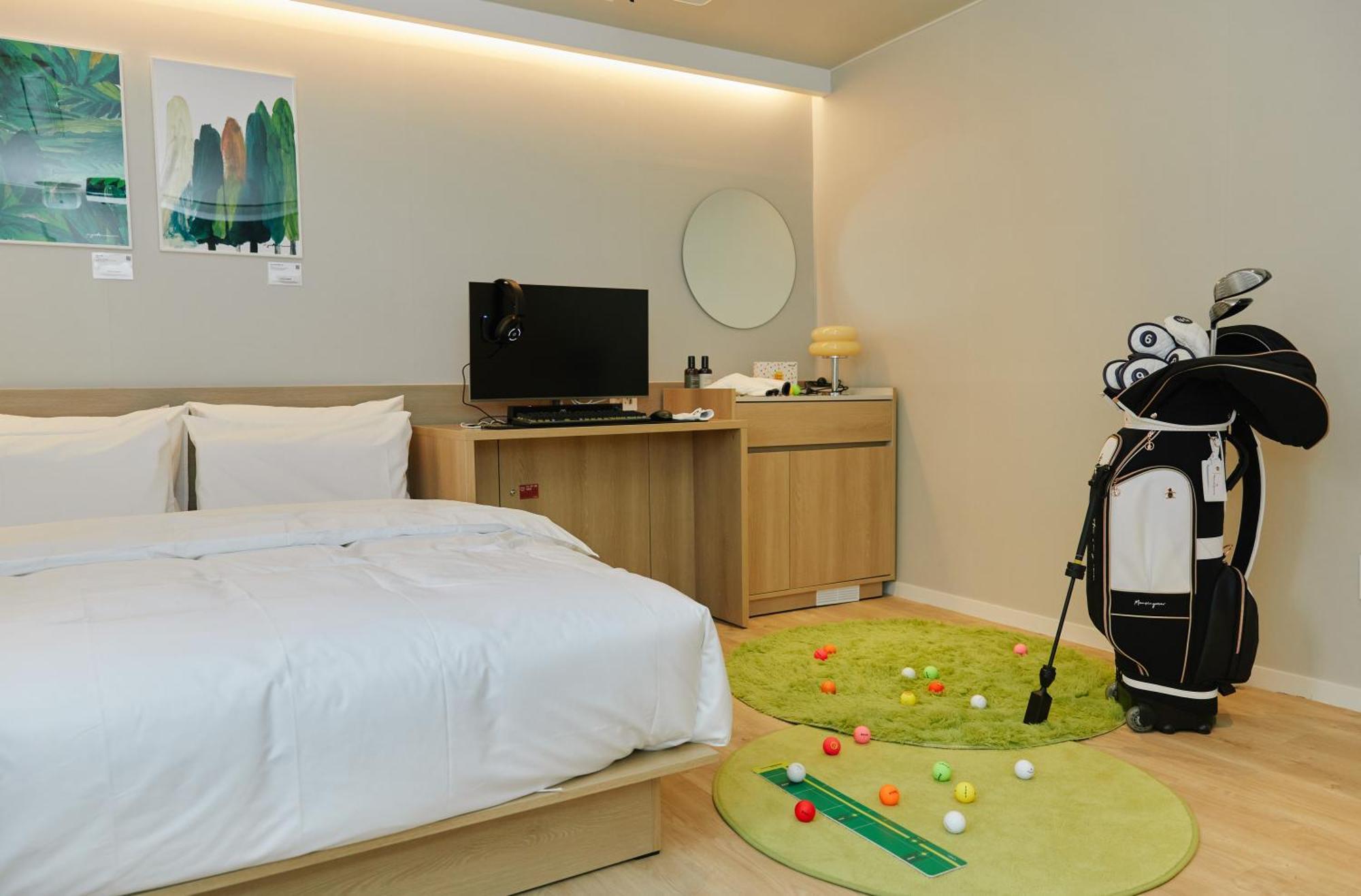 Aank Hotel Incheon Songdo Экстерьер фото